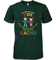 They Call Me Teacher School Kids Fun Appreciation Men's Premium T-Shirt Men's Premium T-Shirt - jonhlittlestore88