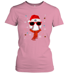 New York Mets Logo Christmas Baseball Player Glasses Santa Hat Pajama Gift Women's T-Shirt Women's T-Shirt - jonhlittlestore88