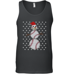 UGLY CHRISTMAS Baseball Snowman Holiday Santa Funny Men Gift Men's Tank Top Men's Tank Top - jonhlittlestore88