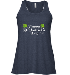 Shamrock Happy St patrick's Shirt for men and women (2) Women's Racerback Tank Women's Racerback Tank - jonhlittlestore88