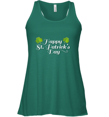 Shamrock Happy St patrick's Shirt for men and women (2) Women's Racerback Tank Women's Racerback Tank - jonhlittlestore88