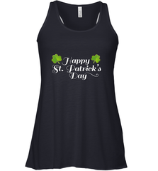Shamrock Happy St patrick's Shirt for men and women (2) Women's Racerback Tank Women's Racerback Tank - jonhlittlestore88
