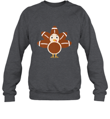 Funny Football Turkey Fall Thanksgiving Football Crewneck Sweatshirt Crewneck Sweatshirt - jonhlittlestore88