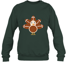 Funny Football Turkey Fall Thanksgiving Football Crewneck Sweatshirt Crewneck Sweatshirt - jonhlittlestore88