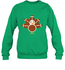 Funny Football Turkey Fall Thanksgiving Football Crewneck Sweatshirt Crewneck Sweatshirt - jonhlittlestore88
