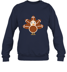Funny Football Turkey Fall Thanksgiving Football Crewneck Sweatshirt Crewneck Sweatshirt - jonhlittlestore88