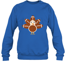 Funny Football Turkey Fall Thanksgiving Football Crewneck Sweatshirt Crewneck Sweatshirt - jonhlittlestore88