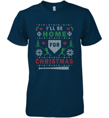 Premium Baseball Ugly Christmas Sweater Pattern Men's Premium T-Shirt Men's Premium T-Shirt - jonhlittlestore88