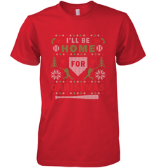 Premium Baseball Ugly Christmas Sweater Pattern Men's Premium T-Shirt Men's Premium T-Shirt - jonhlittlestore88