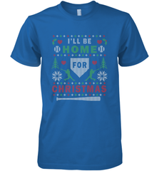 Premium Baseball Ugly Christmas Sweater Pattern Men's Premium T-Shirt Men's Premium T-Shirt - jonhlittlestore88