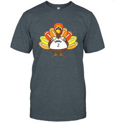 Cool Thanksgiving Football Shirt _ Gobble Player Turkey Gift Men's T-Shirt Men's T-Shirt - jonhlittlestore88