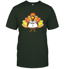Cool Thanksgiving Football Shirt _ Gobble Player Turkey Gift Men's T-Shirt Men's T-Shirt - jonhlittlestore88