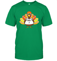 Cool Thanksgiving Football Shirt _ Gobble Player Turkey Gift Men's T-Shirt Men's T-Shirt - jonhlittlestore88