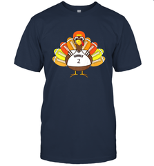 Cool Thanksgiving Football Shirt _ Gobble Player Turkey Gift Men's T-Shirt Men's T-Shirt - jonhlittlestore88