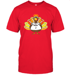 Cool Thanksgiving Football Shirt _ Gobble Player Turkey Gift Men's T-Shirt Men's T-Shirt - jonhlittlestore88