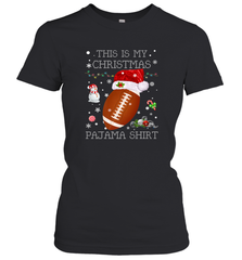 NFL This Is My Christmas Pajama Shirt  Football christmas ugly Women's T-Shirt Women's T-Shirt - jonhlittlestore88