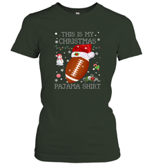 NFL This Is My Christmas Pajama Shirt  Football christmas ugly Women's T-Shirt Women's T-Shirt - jonhlittlestore88