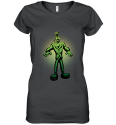 Disney Goofy Frankenstein Halloween Costume Women's V-Neck T-Shirt