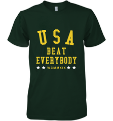 USA Beat Everybody Shirt _ USA Beat Everybody Men's Premium T-Shirt Men's Premium T-Shirt - jonhlittlestore88