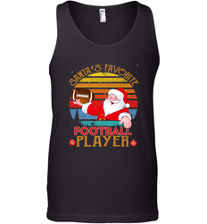 NFL Santa Favorite Football Player Funny Christmas Funny Men's Tank Top