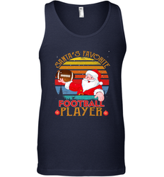 NFL Santa Favorite Football Player Funny Christmas Funny Men's Tank Top