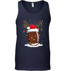 NFL Christmas Football Reindeer Funny Santa Hat Xmas Kids Gift Men's Tank Top