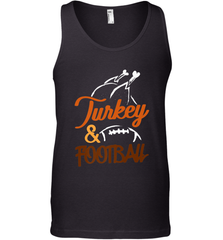 Turkey And Football Thanksgiving Day Football Fan Holiday Men's Tank Top Men's Tank Top - jonhlittlestore88