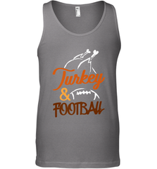 Turkey And Football Thanksgiving Day Football Fan Holiday Men's Tank Top Men's Tank Top - jonhlittlestore88