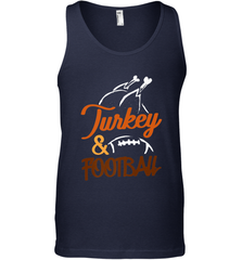 Turkey And Football Thanksgiving Day Football Fan Holiday Men's Tank Top Men's Tank Top - jonhlittlestore88