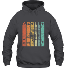 Retro Apollo 11 50th Anniversary Moon Landing 1969 2019 Hooded Sweatshirt Hooded Sweatshirt - jonhlittlestore88