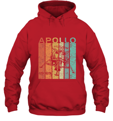 Retro Apollo 11 50th Anniversary Moon Landing 1969 2019 Hooded Sweatshirt Hooded Sweatshirt - jonhlittlestore88