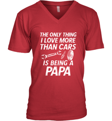 The only thing I love more than Cars is Being a Papa Funny Men's V-Neck Apparel - jonhlittlestore88