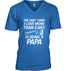 The only thing I love more than Cars is Being a Papa Funny Men's V-Neck Apparel - jonhlittlestore88