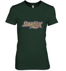 Star fox Vintage Distressed Game Logo Women's Premium T-Shirt Women's Premium T-Shirt - jonhlittlestore88