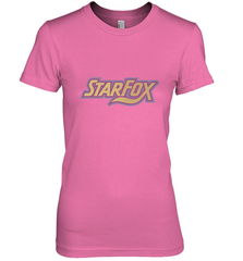 Star fox Vintage Distressed Game Logo Women's Premium T-Shirt Women's Premium T-Shirt - jonhlittlestore88