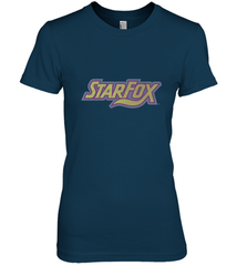 Star fox Vintage Distressed Game Logo Women's Premium T-Shirt Women's Premium T-Shirt - jonhlittlestore88