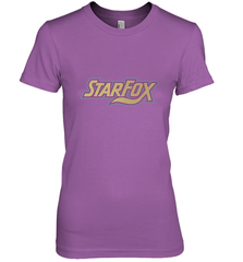 Star fox Vintage Distressed Game Logo Women's Premium T-Shirt Women's Premium T-Shirt - jonhlittlestore88