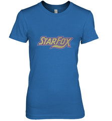 Star fox Vintage Distressed Game Logo Women's Premium T-Shirt Women's Premium T-Shirt - jonhlittlestore88