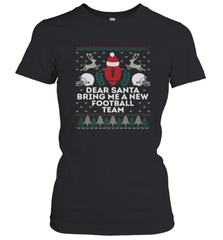 NFL Dear Santa Bring Me A New Football Team Christmas Sweater Women's T-Shirt Women's T-Shirt - jonhlittlestore88