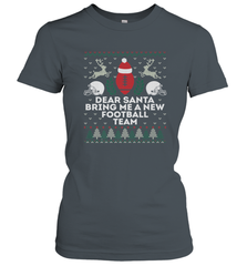 NFL Dear Santa Bring Me A New Football Team Christmas Sweater Women's T-Shirt Women's T-Shirt - jonhlittlestore88