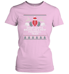 NFL Dear Santa Bring Me A New Football Team Christmas Sweater Women's T-Shirt Women's T-Shirt - jonhlittlestore88