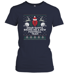 NFL Dear Santa Bring Me A New Football Team Christmas Sweater Women's T-Shirt Women's T-Shirt - jonhlittlestore88