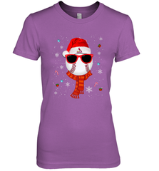 St. Louis Cardinals Logo Christmas Baseball Player Glasses Santa Hat Pajama Gift Women's Premium T-Shirt Women's Premium T-Shirt - jonhlittlestore88