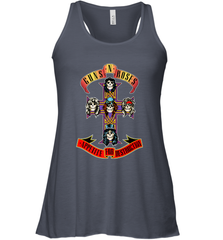 Guns N' Roses Classic Cross Logo Women's Racerback Tank Women's Racerback Tank - jonhlittlestore88