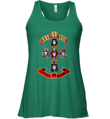 Guns N' Roses Classic Cross Logo Women's Racerback Tank Women's Racerback Tank - jonhlittlestore88