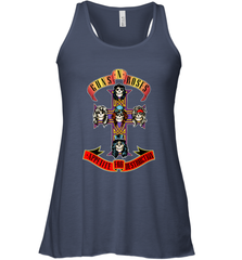 Guns N' Roses Classic Cross Logo Women's Racerback Tank Women's Racerback Tank - jonhlittlestore88