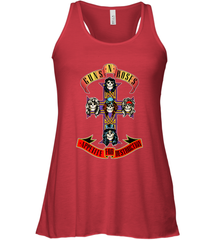 Guns N' Roses Classic Cross Logo Women's Racerback Tank Women's Racerback Tank - jonhlittlestore88