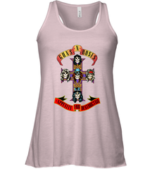 Guns N' Roses Classic Cross Logo Women's Racerback Tank Women's Racerback Tank - jonhlittlestore88
