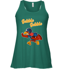 Turkey Football Shirt Funny Thanksgiving Turkey Gobble Gift Women's Racerback Tank Women's Racerback Tank - jonhlittlestore88