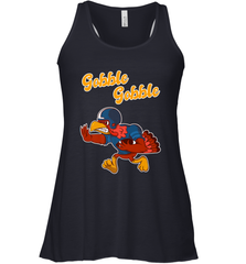 Turkey Football Shirt Funny Thanksgiving Turkey Gobble Gift Women's Racerback Tank Women's Racerback Tank - jonhlittlestore88